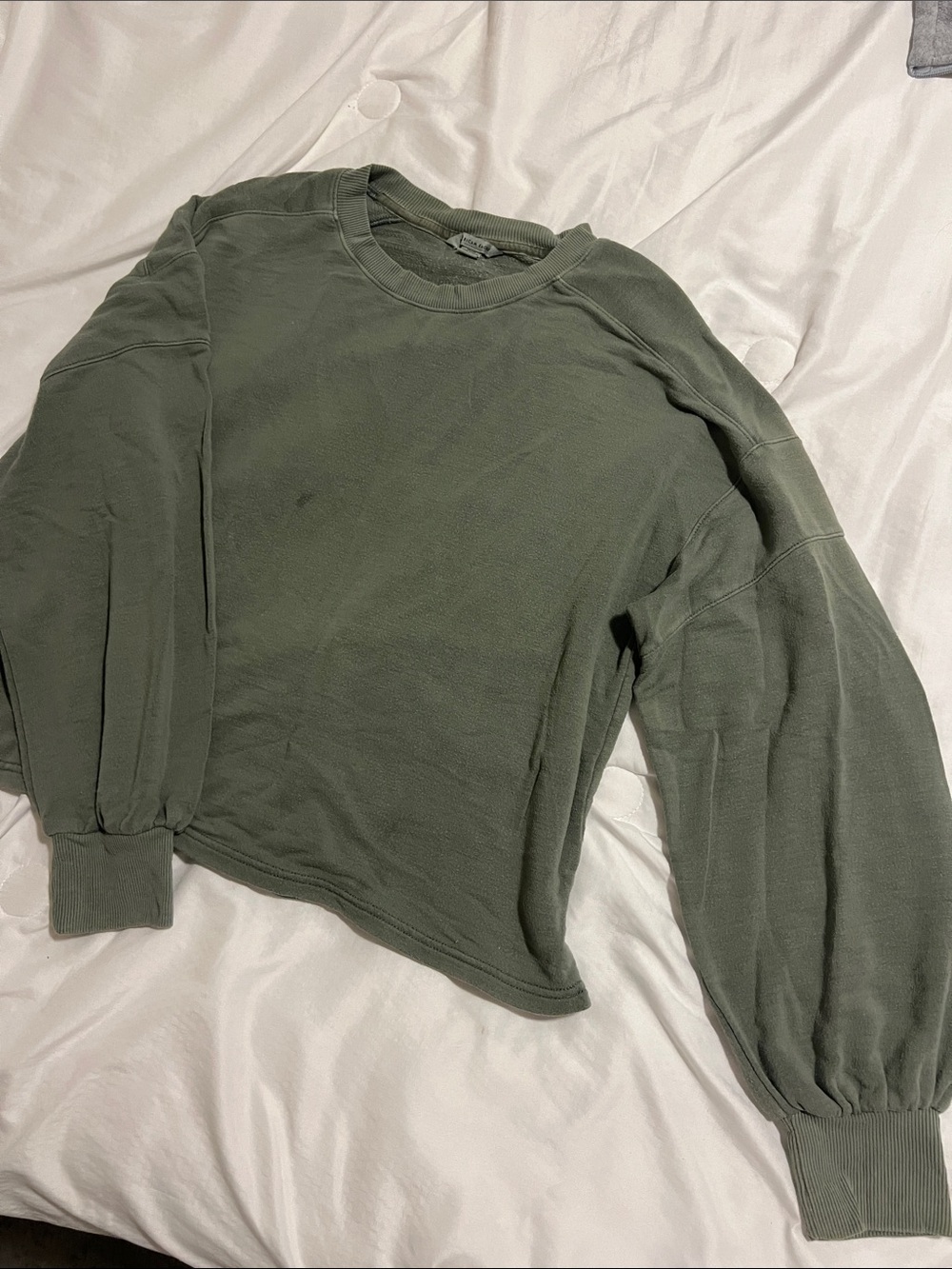 Crewneck Sweatshirt - Olive Green